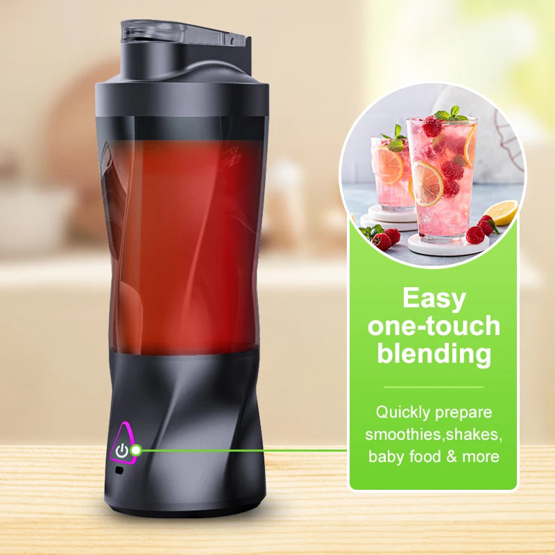 Electric Portable Juicer Fresh Fruit Mixer