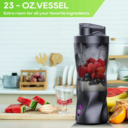 Electric Portable Juicer Fresh Fruit Mixer